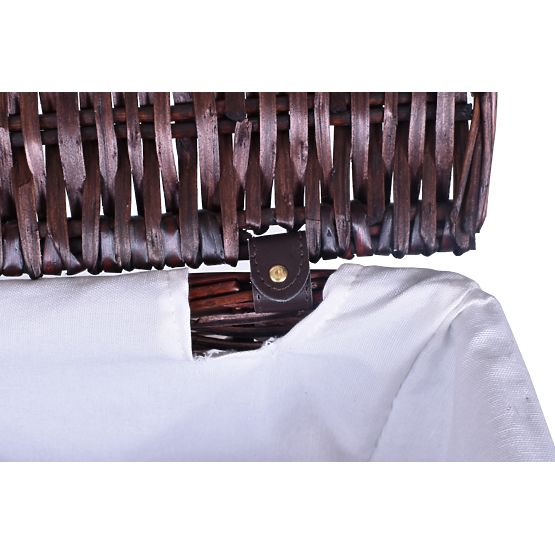 Smeđa pletena košara 114 L