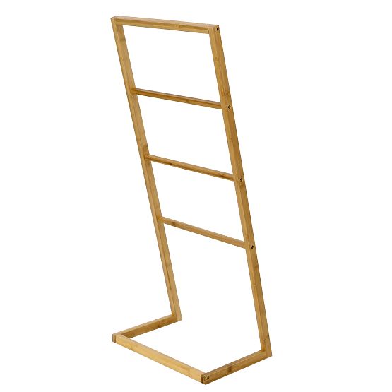 Stalak MEKONG bambusov s 3 vješalice