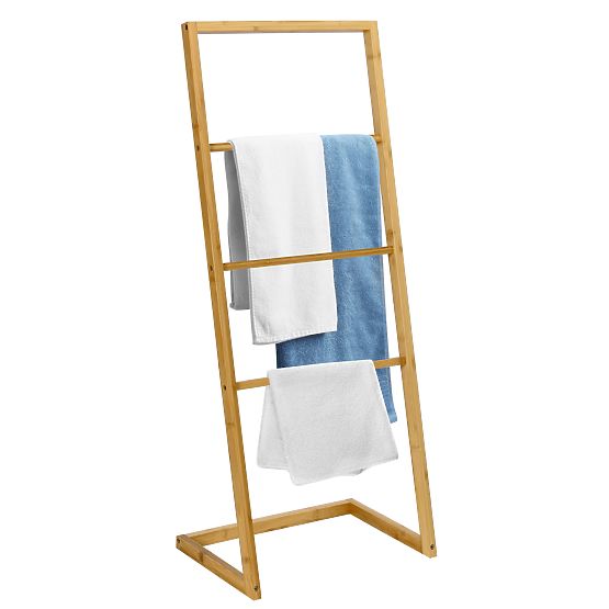 Stalak MEKONG bambusov s 3 vješalice