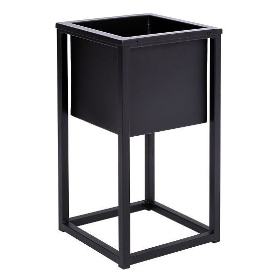 Stalak za cvijeće Concove loft 40 cm crni