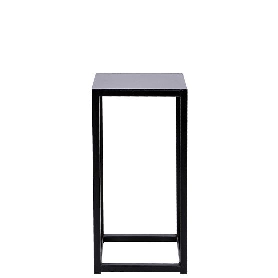 Stalak za cvijeće Piatto loft 40 cm crni