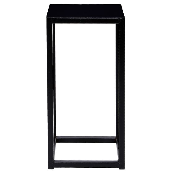 Stalak za cvijeće Piatto loft 40 cm crni