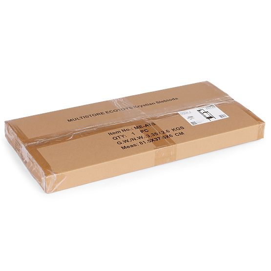 Stalak za cvijeće, stalak za cvijeće, dekoracija, 3 razine, crna, ModernHome