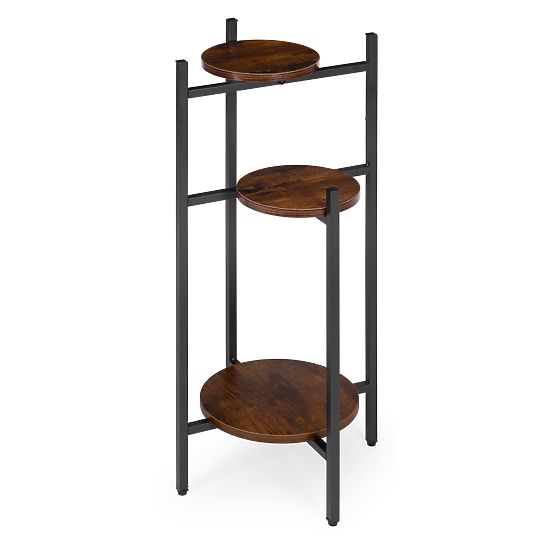 Stalak za cvijeće, stalak za cvijeće, dekoracija, 3 razine, loft ModernHome