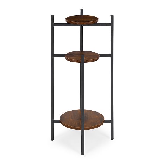 Stalak za cvijeće, stalak za cvijeće, dekoracija, 3 razine, loft ModernHome