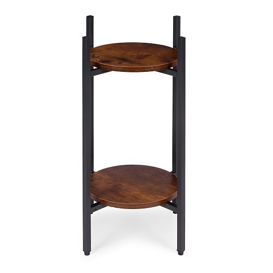 Stalak za cvijeće stojeći stalak za cvijeće dekoracija 2 razine loft ModernHome