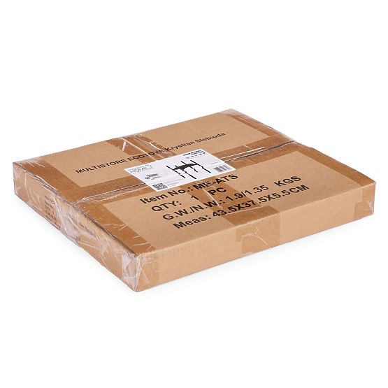 Stalak za cvijeće stojeći stalak za cvijeće dekoracija 2 razine loft ModernHome