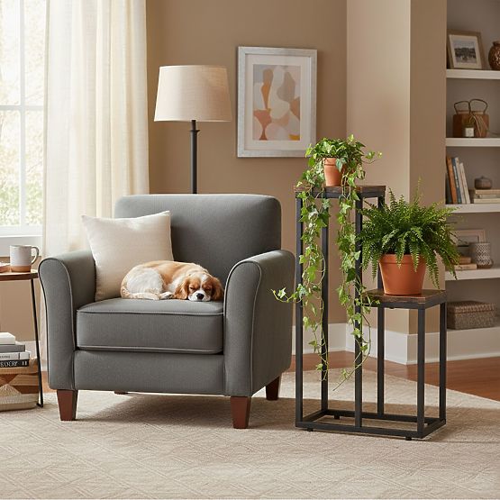 Stalak za cvijeće stojeći stalak za cvijeće ukrasi 2 police loft ModernHome