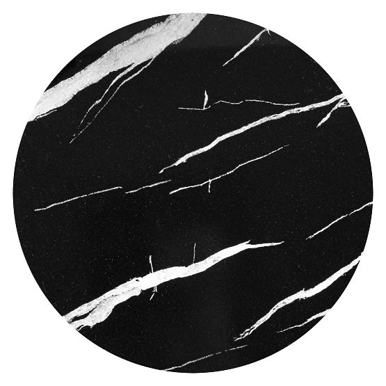 Stalak za cvijeće TRETORRI crni mramor