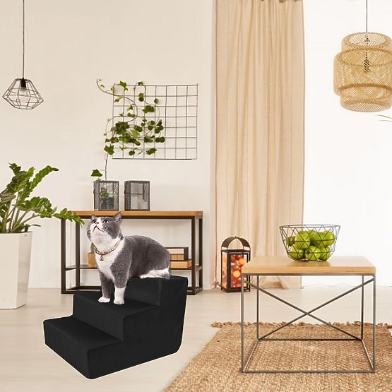 STEPENICE ZA ŽIVOTINJE 342533 CRNE