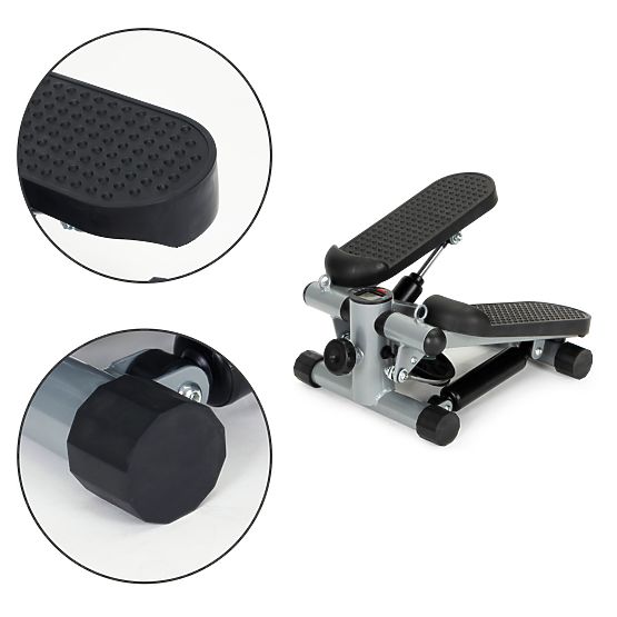 Stepper s ekspanderima za fitness vježbanje s brojačem