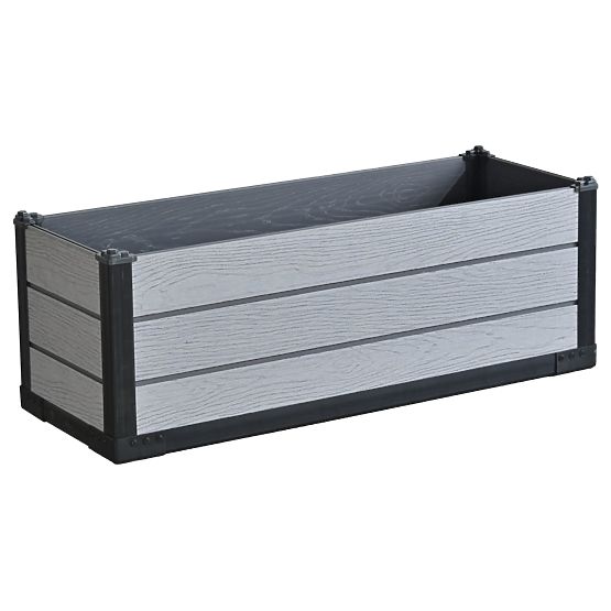 Stilski vrtni cvjetnjak Posuda za cvijeće Pravokutni cvjetnjak 105x39x36,55 cm