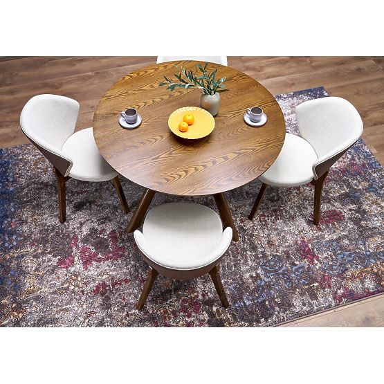 Stolica K583, orah / smeđa / bež (1p=2 kom)