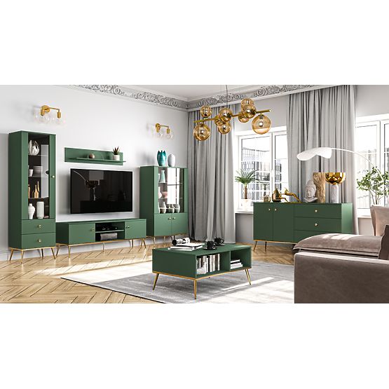 Šumski stolić za kavu - zeleni