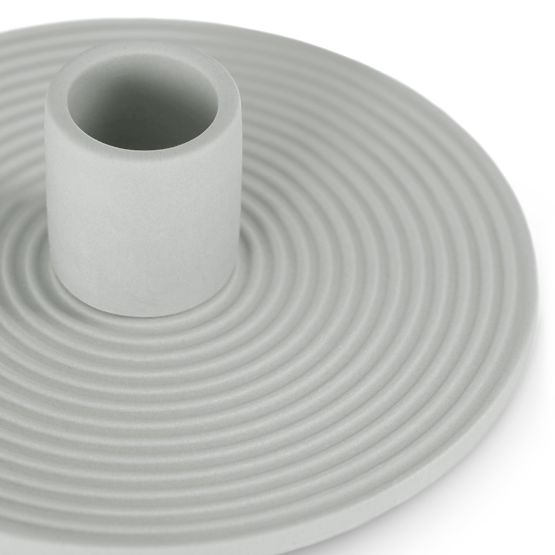 Svijećnjak MORAB siva boja boho stil za interijer ameliahome