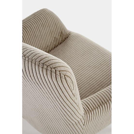 Tapecirana fotelja AMARO - siva