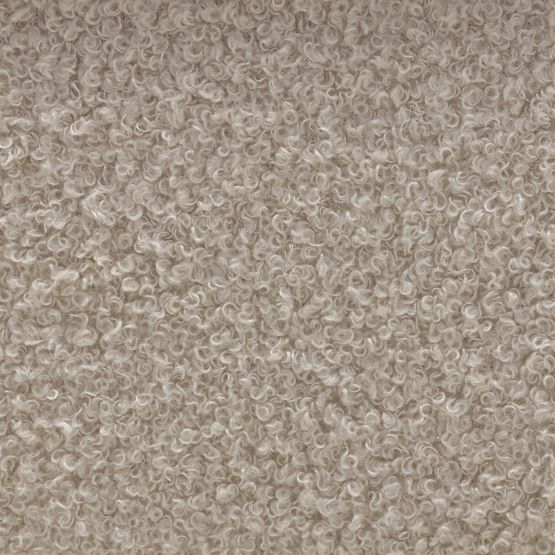 Tapecirana klupa Loppo svijetlo bež, boucle, Orah Wisconsin