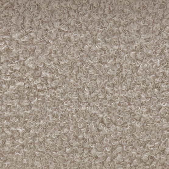 Tapecirana klupa Loppo svijetlo bež, boucle, Orah Wisconsin