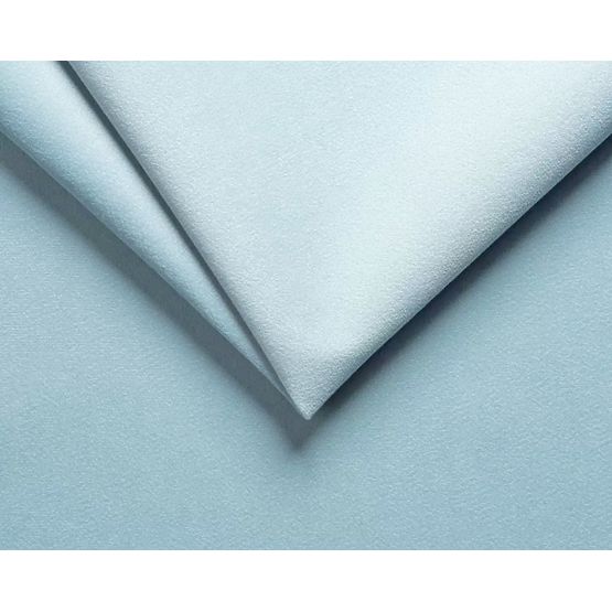 Šesterokutna tapecirana ploča - baby plava