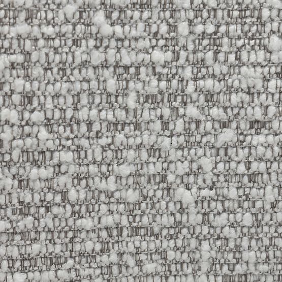 Tapecirana stolica Falone siva, boucle, zaobljeni oblici