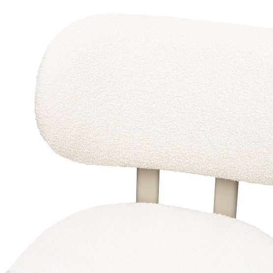 Tapecirana stolica Flare, krem/bež