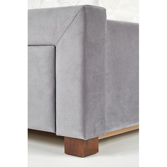 Tapecirani krevet 160x200 SABRINA - tamno siva