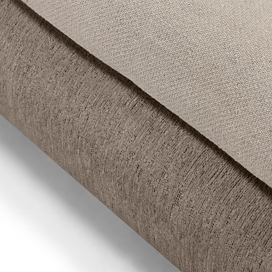 Tapecirani krevet Bowee 160x200 cm, s podnicom, siva, kuglaste noge