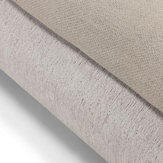 Tapecirani krevet Bowee 160x200 cm, sa stelažem, svijetlo bež, noge kugle