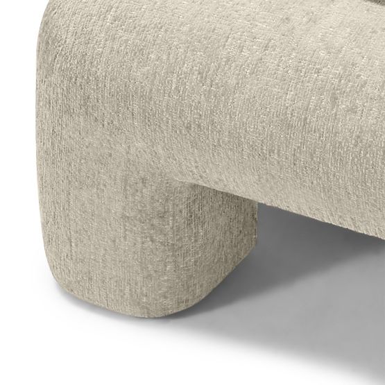 Tapecirani krevet Rolly 160x200 cm, s podnicom, zaobljen, svijetlosivi