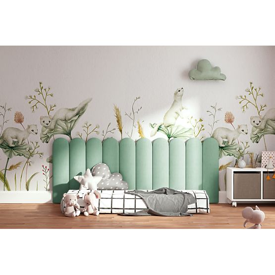 Tapecirani panel Oblouček - mint