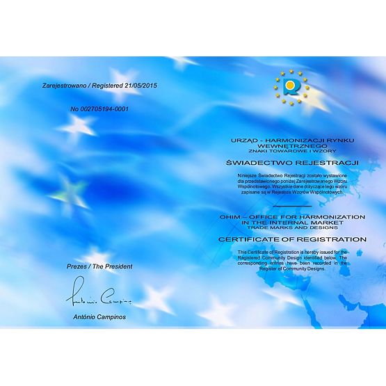 Tekstilni ormar Gaja Vitto - smeđa