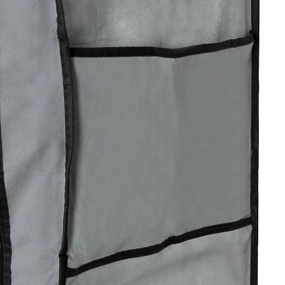 Tekstilni ormar s policama za odjeću i obuću