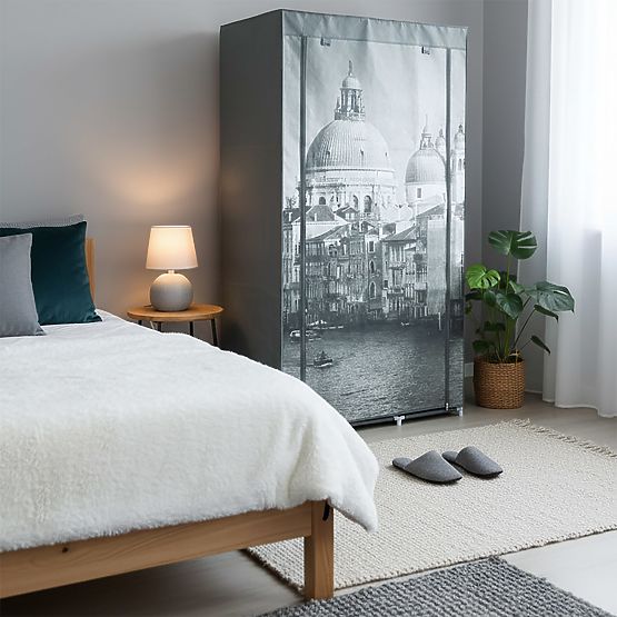 Tekstilni ormar s tiskom Venice