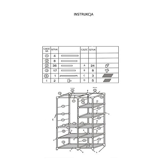 Tekstilni ormar s tiskom Venice