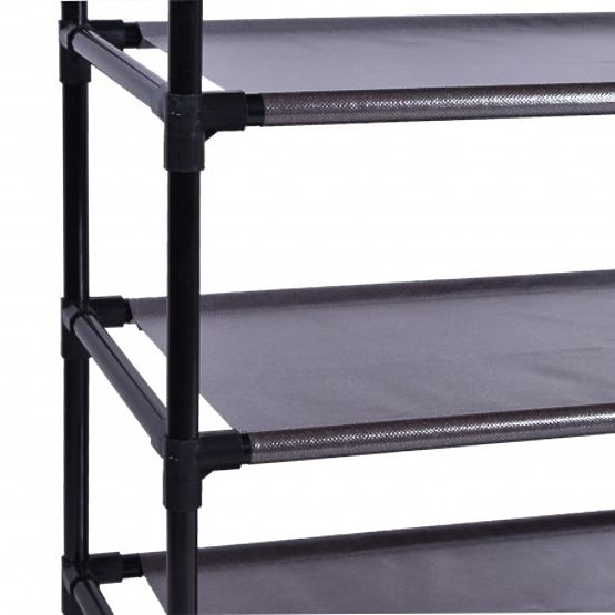 Tekstilni ormarić za obuću Vitto - smeđi