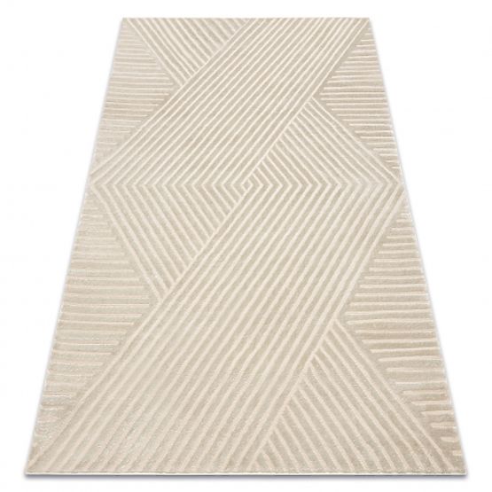 Tepih BALANCE 1503 taupe - Geometrijski, strukturalni, glamur