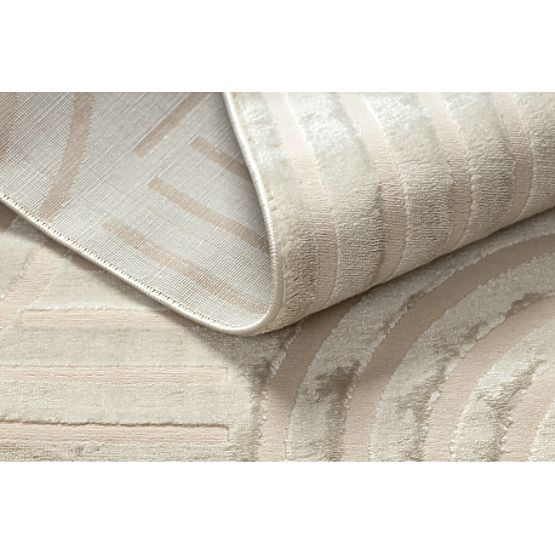 Tepih BALANCE 1918 taupe - Geometrijski, strukturni, glamur