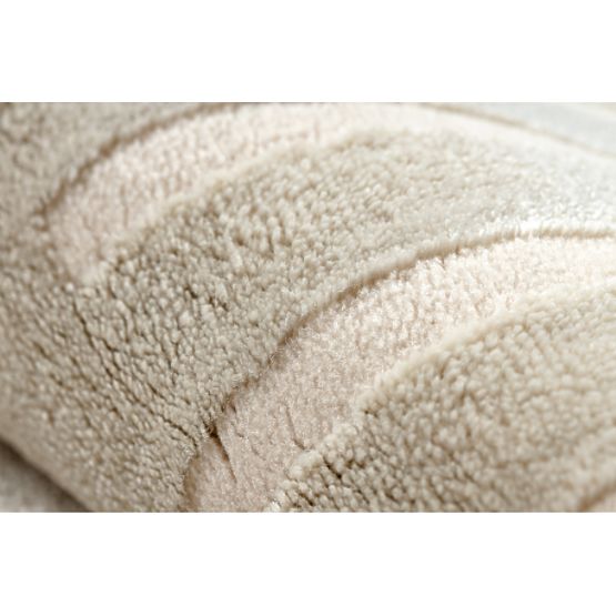 Tepih BALANCE 1918 taupe - Geometrijski, strukturni, glamur