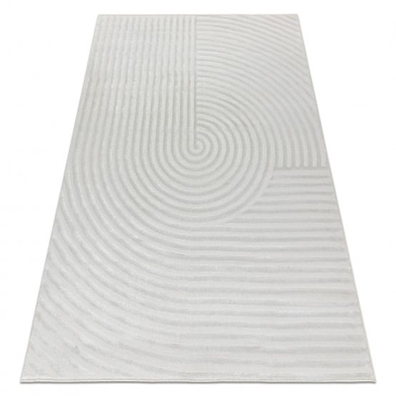 Tepih BALANCE 1921 krem - Geometrijski, strukturalni, glamur