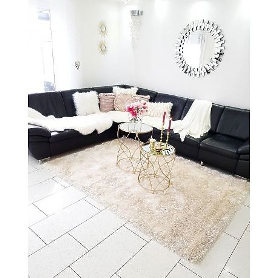 Tepih LOVE SHAGGY model 93600 krem