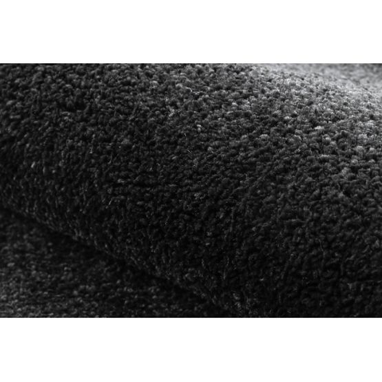 Tepih SOFTY, Jednobojni, Crni