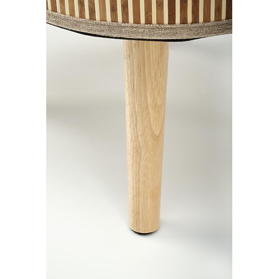 TICO set od 2 tabureta s prostorom za pohranu, bež