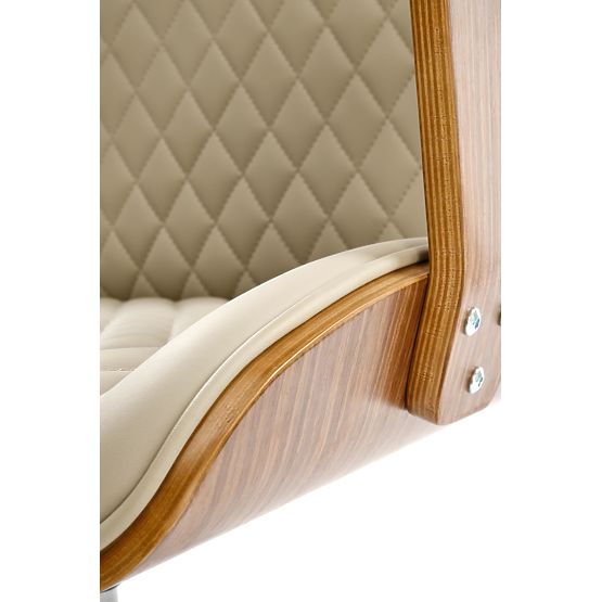 TIMBER uredska stolica orah/bež