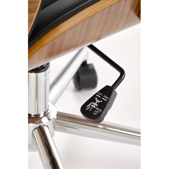 TIMBER uredska stolica orah/crna