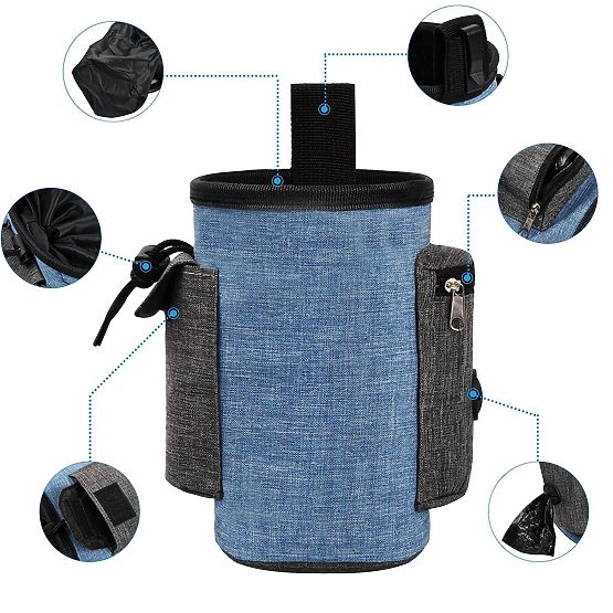 Torba za pseće poslastice MAILO plava