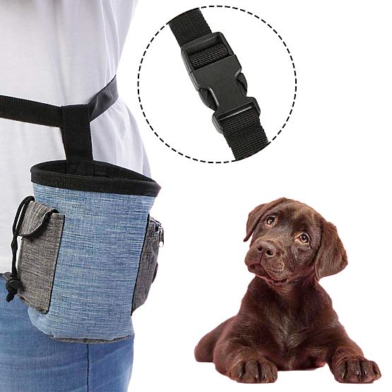 Torba za pseće poslastice MAILO plava