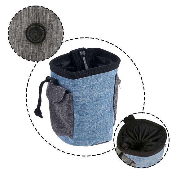 Torba za pseće poslastice MAILO plava