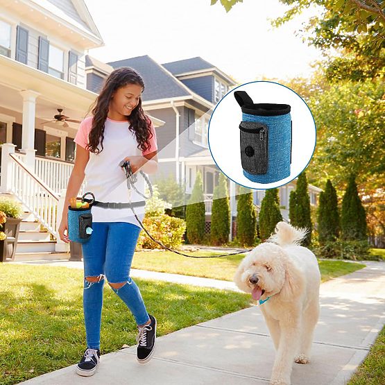 Torba za pseće poslastice MAILO plava