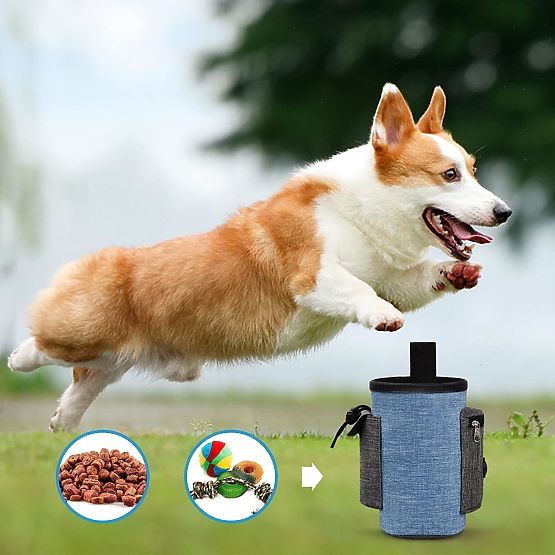 Torba za pseće poslastice MAILO plava