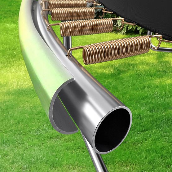 Trampolin s mrežom i ljestvama HENZEN 244 cm plava FT 8